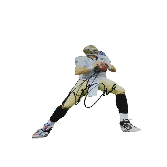 Drew Brees Autographed New Orleans Saints 8 x 10 Photo COA - Picture 3 of 4